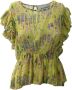 Silvian Heach Bloes met bloemenprint en ruches Multicolor Dames - Thumbnail 3