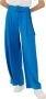Silvian Heach Broek met een zeer breed been Blauw Dames - Thumbnail 1