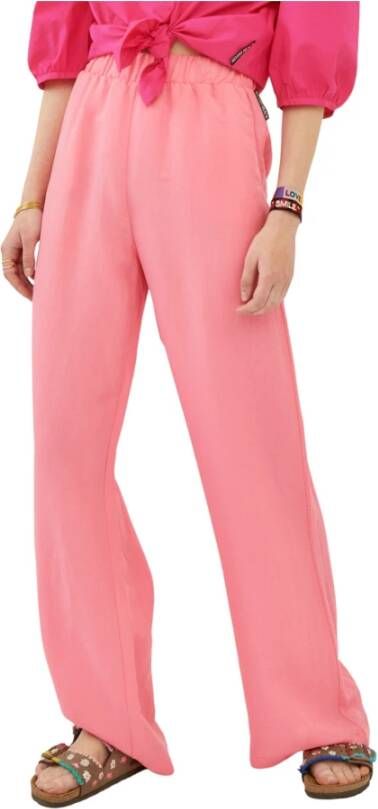 Silvian Heach Broek met elastiek Roze Dames