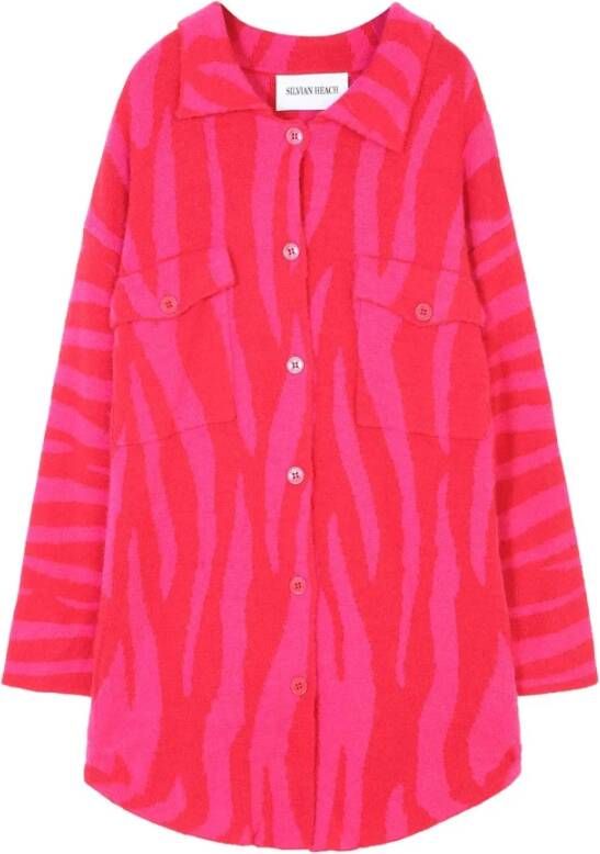 Silvian Heach Cardigans Roze Dames