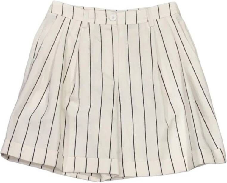 Silvian Heach Casual korte broek Wit Dames