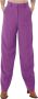 Silvian Heach Paarse Lange Broek Damesbroek Purple Dames - Thumbnail 6