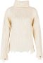 Silvian Heach Coltrui Trui Beige Dames - Thumbnail 1