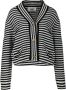 Silvian Heach Comfortabele Gebreide Cardigan Vest Black Dames - Thumbnail 2