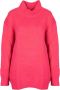 Silvian Heach Comfortabele lange mouw trui Roze Dames - Thumbnail 1