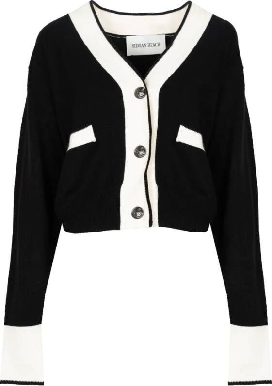 Silvian Heach Compleet Cardigan en Broek Set Zwart Dames