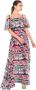 Silvian Heach Off-shoulder maxi-jurk Grace zwart - Thumbnail 1