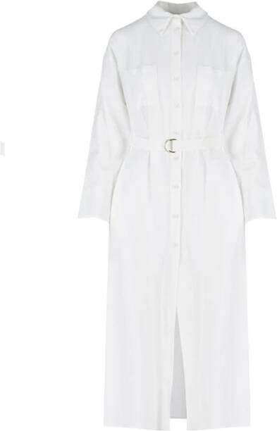 Silvian Heach Dagshirtjurk Wit Dames