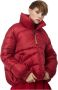 Silvian Heach Oversized Short Down Jacket Rood Dames - Thumbnail 1