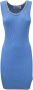 Silvian Heach Daggebreide jurk Blauw Dames - Thumbnail 4