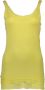 Silvian Heach Elegante gele kanten tanktop Yellow Dames - Thumbnail 1