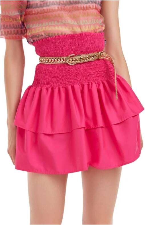 Silvian Heach Cvp22111Go Stijlvolle Gonna Pink Dames