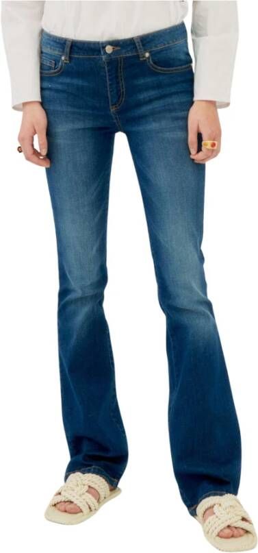 Silvian Heach Jeans mini flare Blauw Dames