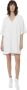 Silvian Heach Rhinestone Oversized Jurk White Dames - Thumbnail 3