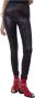 Silvian Heach Leggins with metallic effect Zwart Dames - Thumbnail 3