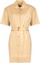 Silvian Heach Korte chemisierjurk met riem Beige Dames - Thumbnail 3