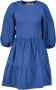 Silvian Heach Blauwe Mini Jurk Gpp23070ve Blue Dames - Thumbnail 2