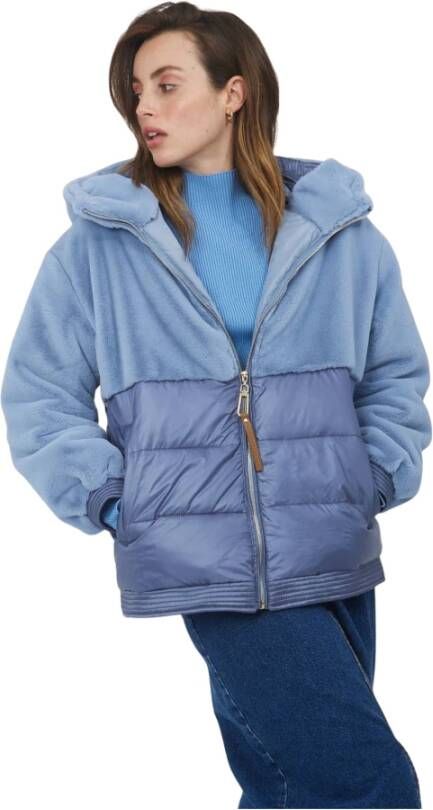 Silvian Heach Omlaag jas Blauw Dames