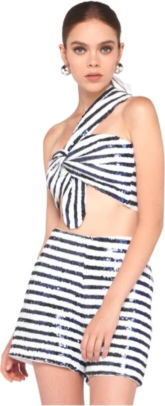 Silvian Heach ONE Shoulder TOP Wit Dames