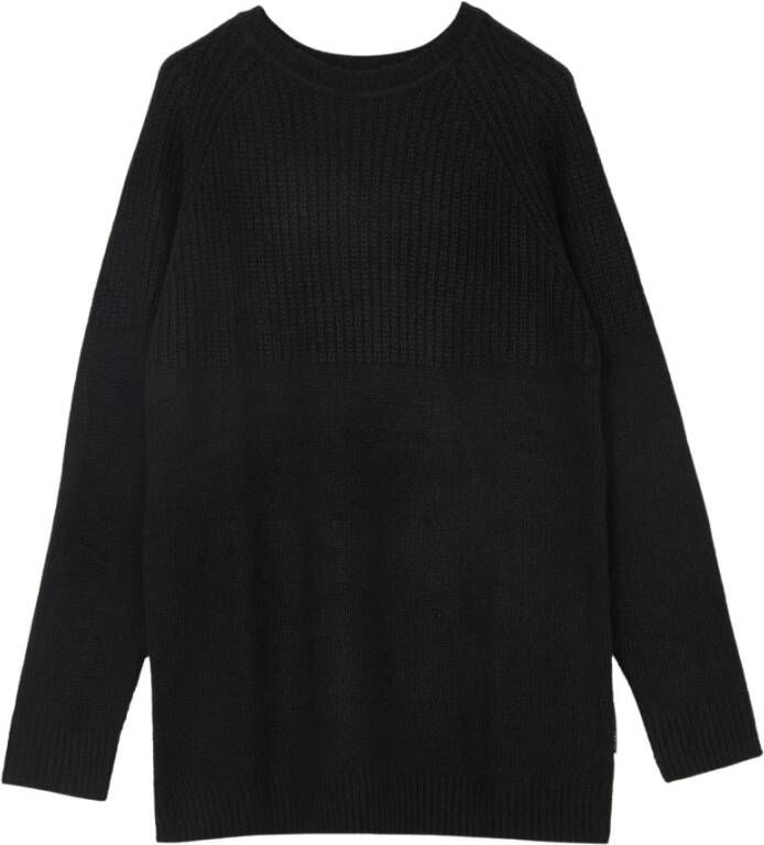 Silvian Heach Oversized crewneck sweater Zwart Dames