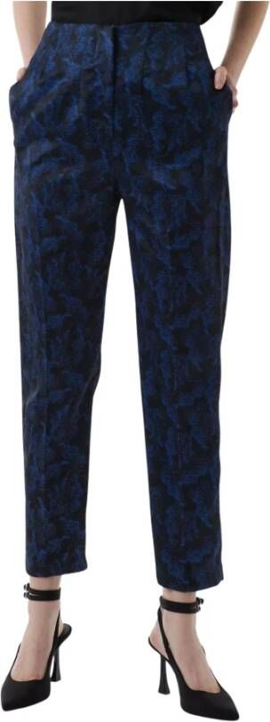 Silvian Heach Rechte Pijp Broek Blauw Dames