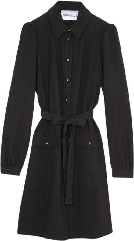 Silvian Heach Shirt Dresses Zwart Dames
