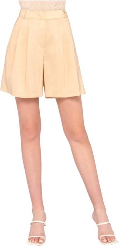 Silvian Heach Casual Shorts Beige Dames
