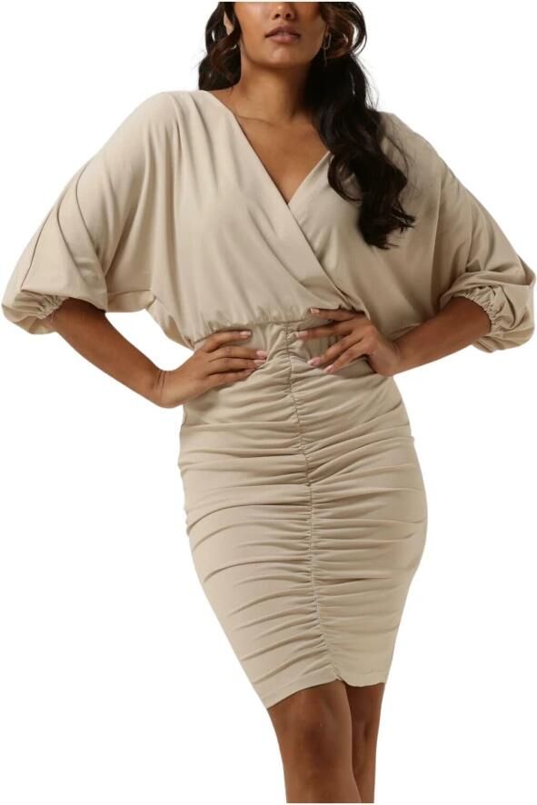 Silvian Heach Beige Mini Jurk Cvp23150ve Beige Dames - Foto 4