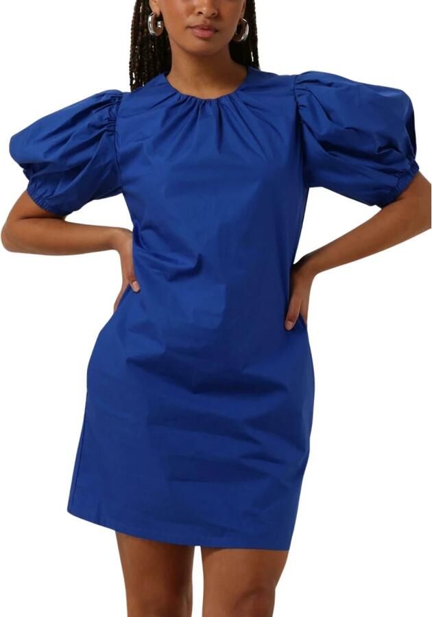 Silvian Heach Blauwe Mini Jurk met Pofmouwen Blue Dames - Foto 3