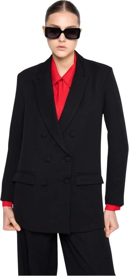 Silvian Heach Dubbelborstig blazer Black Dames - Foto 3