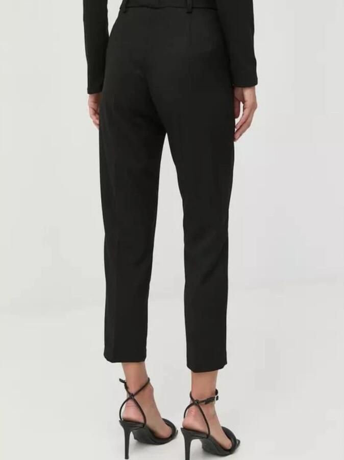SILVIAN HEACH Dames Broeken Pantal.lungo Pants 2 Zwart - Foto 5