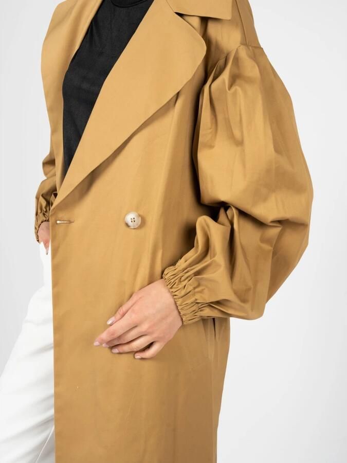 Silvian Heach Women Clothing Trench Coats Beige Noos Beige Dames - Foto 3