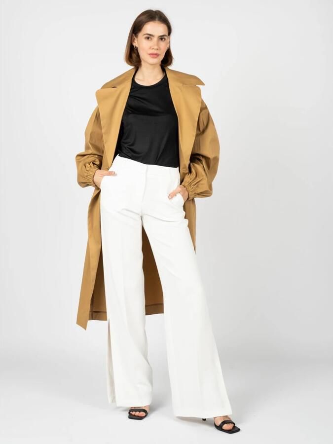 Silvian Heach Women Clothing Trench Coats Beige Noos Beige Dames - Foto 4