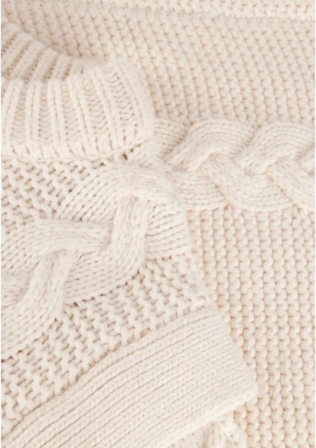 Silvian Heach Gebreide jurk met ronde hals en lange mouwen White Dames - Foto 5