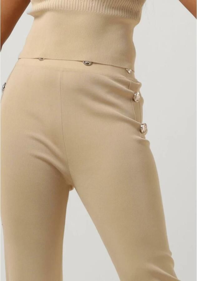Silvian Heach Flared Broek in Zandkleur Beige Dames - Foto 2