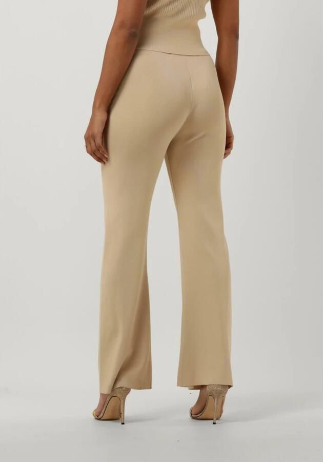 Silvian Heach Flared Broek in Zandkleur Beige Dames - Foto 3