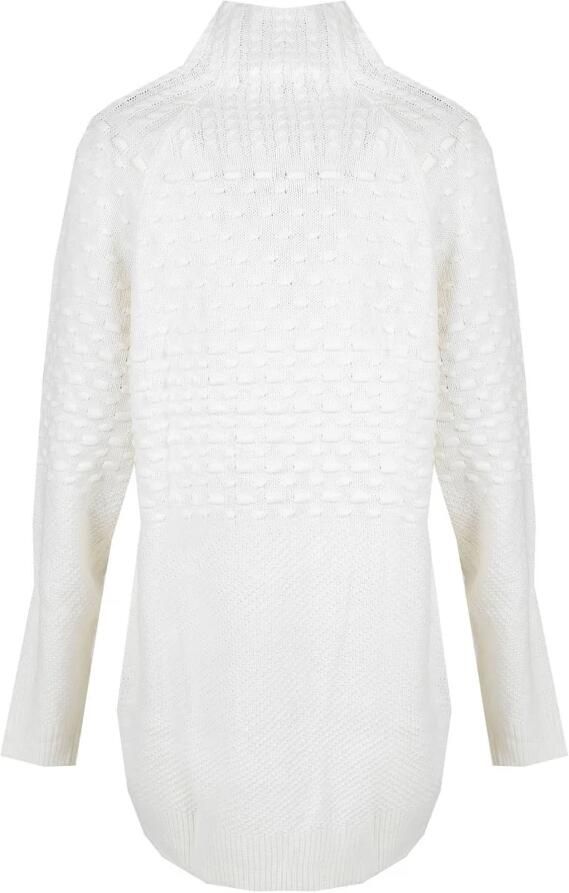 Silvian Heach Gebloemde Midi Jurk met Delicate Kraag White Dames - Foto 5