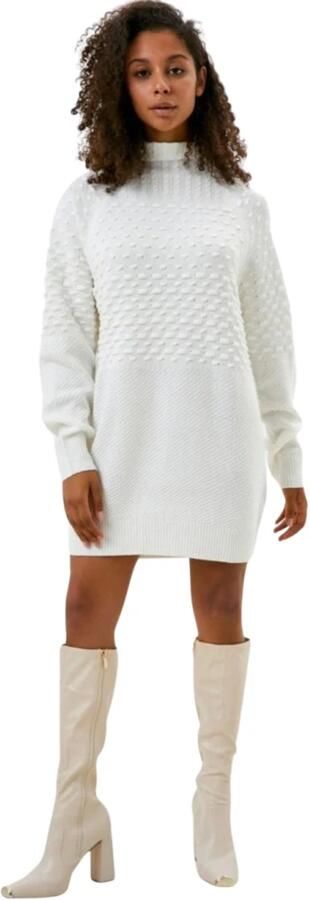 Silvian Heach Gebloemde Midi Jurk met Delicate Kraag White Dames - Foto 6