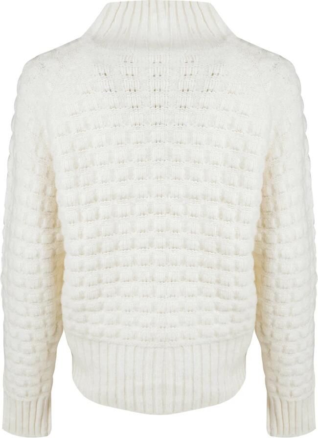 SILVIAN HEACH Dames Truien & Vesten Lupetto M l Sweater Ecru - Foto 6