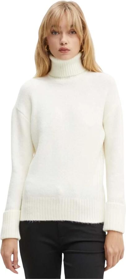 Silvian Heach Hoge hals trui Milk Gpa24322Lu White Dames - Foto 4