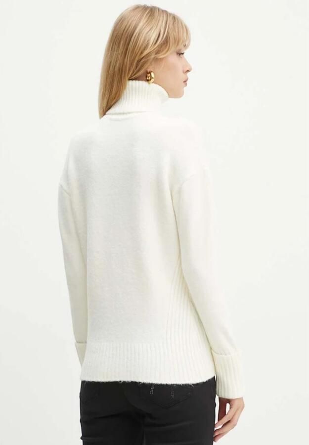 Silvian Heach Hoge hals trui Milk Gpa24322Lu White Dames - Foto 2
