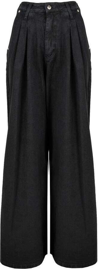 Silvian Heach Hoge Taille Flared Jeans Black Dames - Foto 5