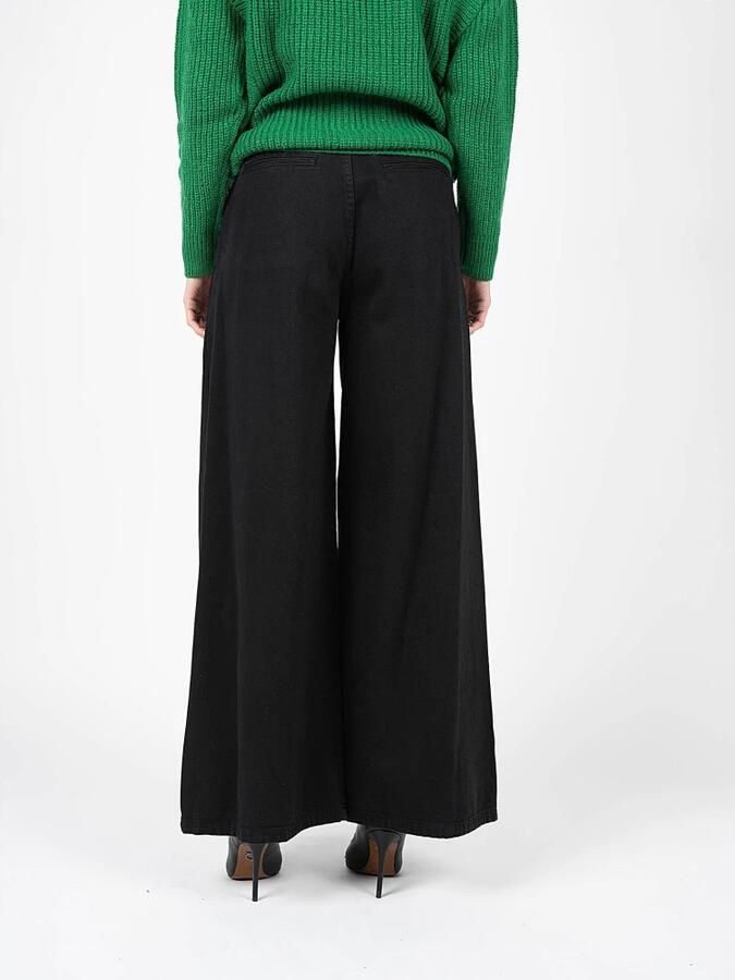 Silvian Heach Hoge Taille Flared Jeans Black Dames - Foto 2