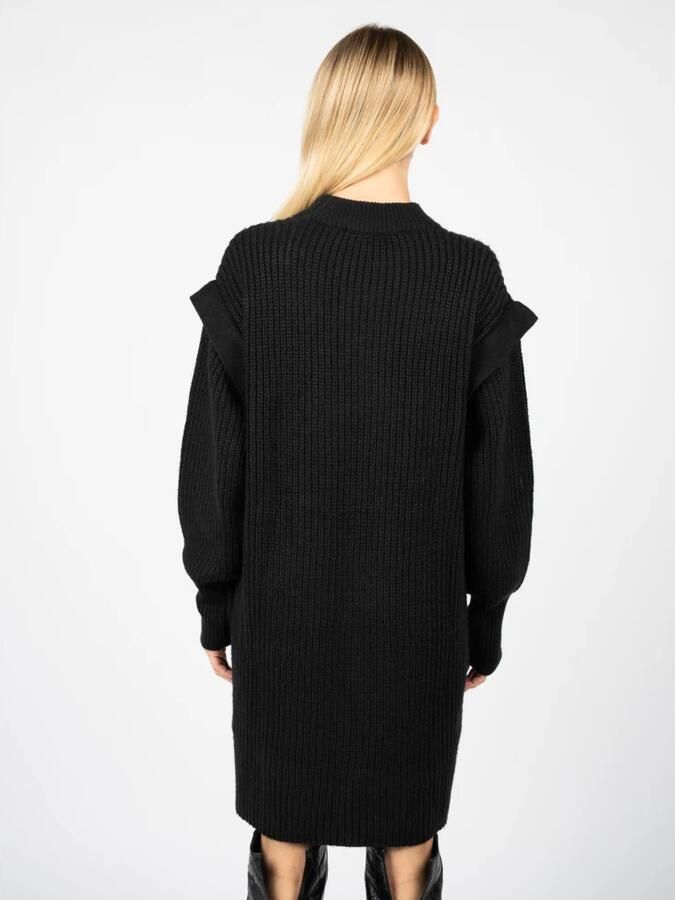 Silvian Heach Zwarte Mini Jurk Kodam Black Dames - Foto 3