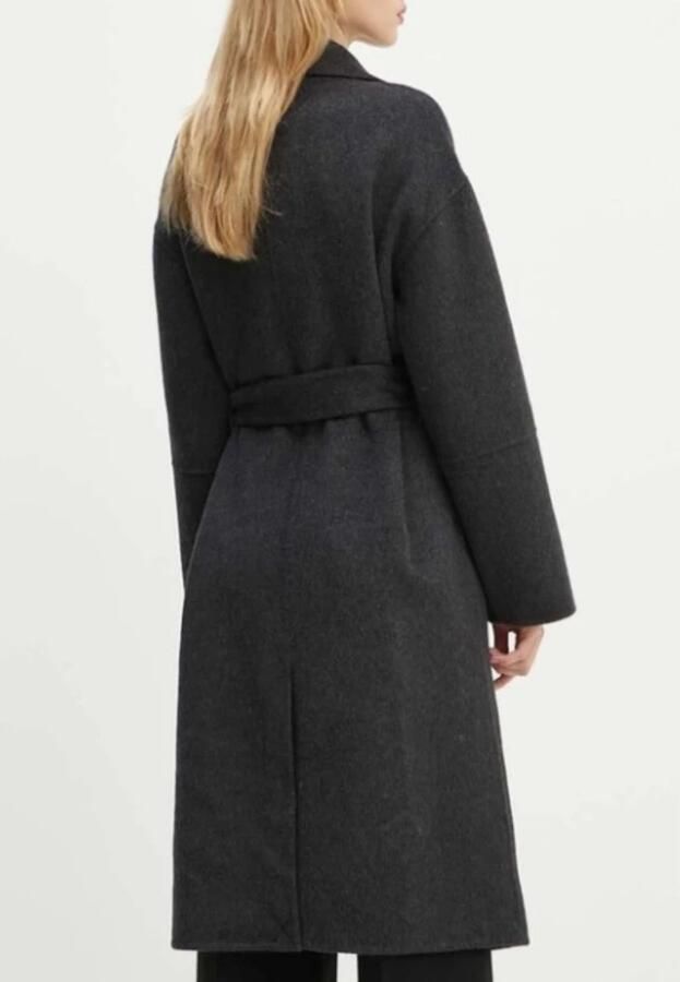 Silvian Heach Grijze Jas Gpa24016Cp Black Dames - Foto 2