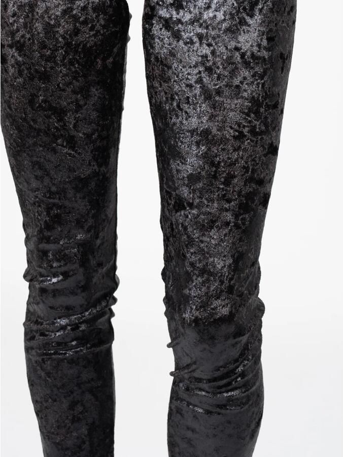 Silvian Heach Leggins with metallic effect Zwart Dames