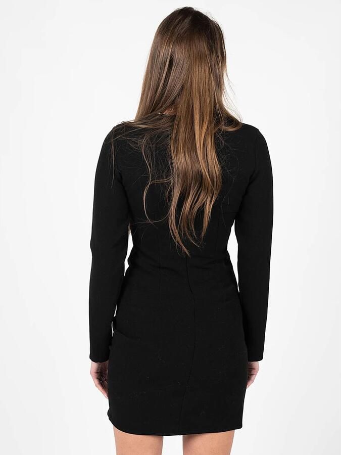 Silvian Heach Korte dagjurk met ritssluiting aan de achterkant Black Dames - Foto 3