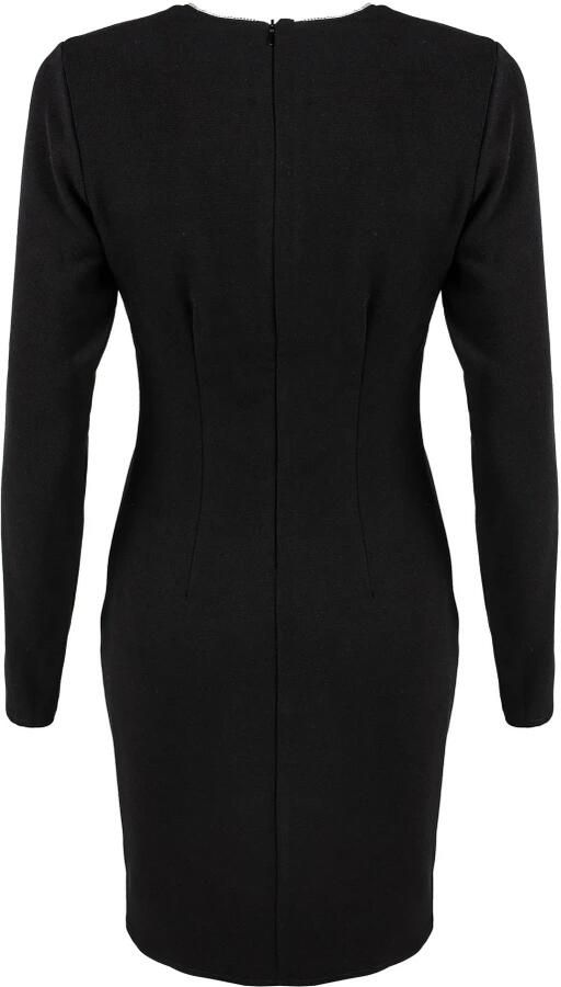 Silvian Heach Korte dagjurk met ritssluiting aan de achterkant Black Dames - Foto 6