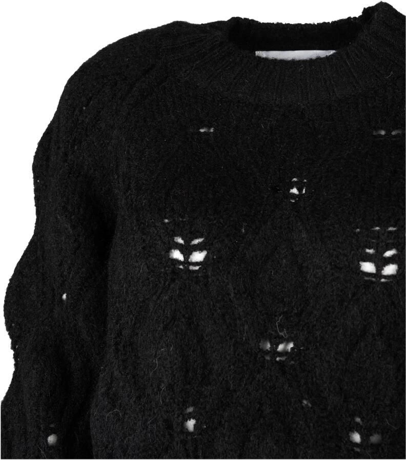 Silvian Heach Ronde hals gebreide kleding Black Dames - Foto 2