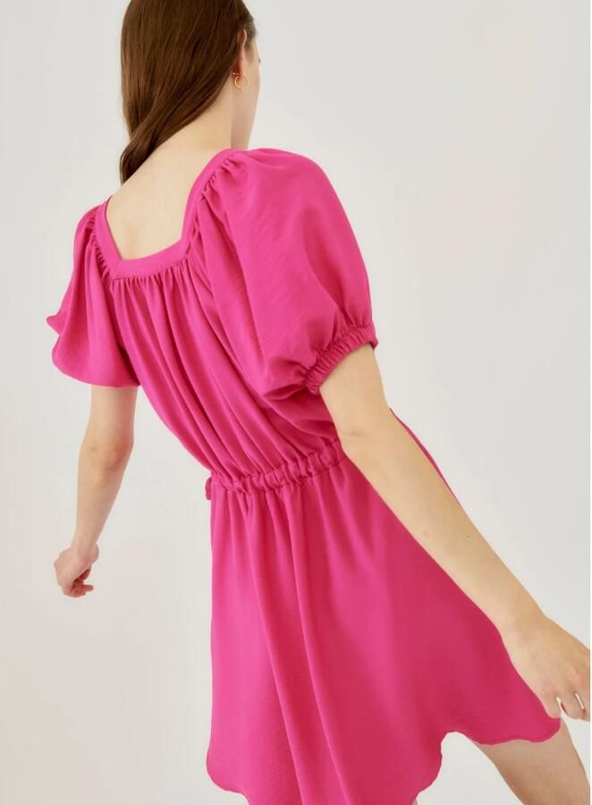 Silvian Heach Korte jurk met wielrok Roze Dames - Foto 5